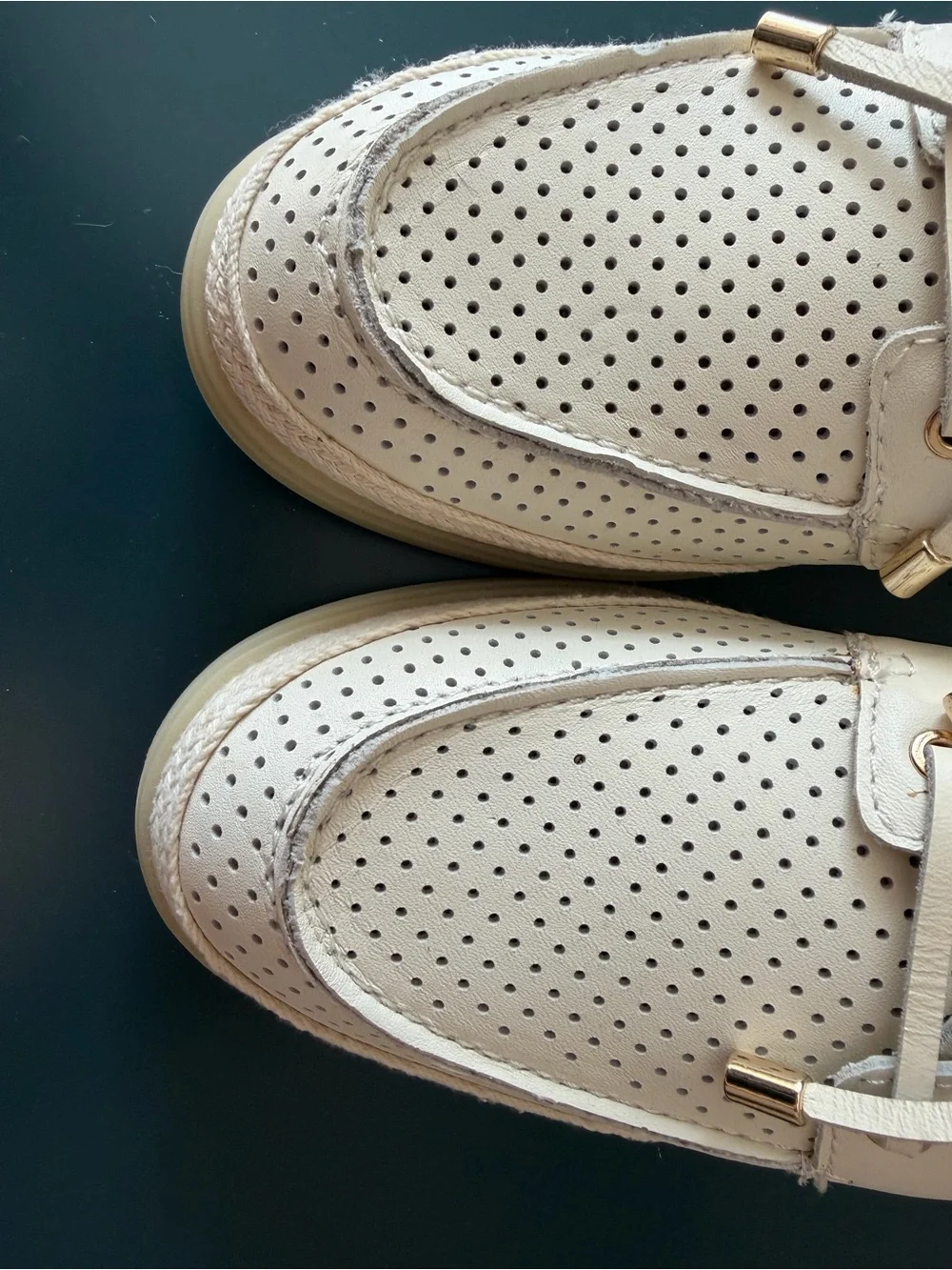 Dolce Vita perforated leather